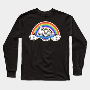 Unicorn, facial split Long Sleeve T-Shirt